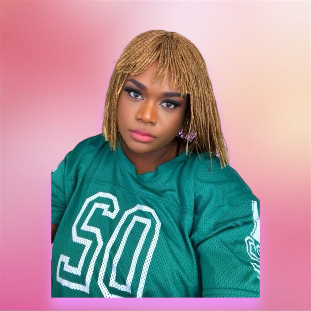 Stylish Bangs Twist Braided Wig Color 27